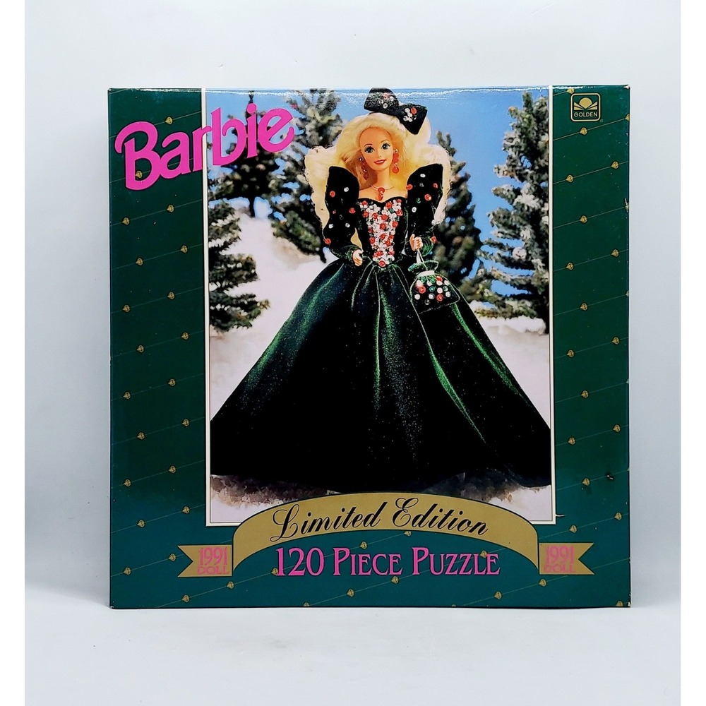 1993 Barbie Limited Edition 1991 Doll Puzzle - 120 Pieces